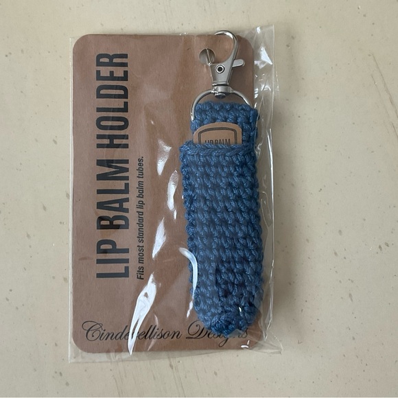 Hand Crocheted Lip Balm Holder - Your Choice of One 💄 - Picture 7 of 7